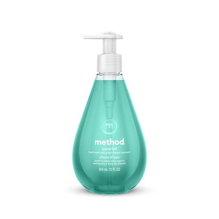 Method Method, Gel Hand Wash, Waterfall, 12 Oz Pump Bottle, 6PK 00379CT
